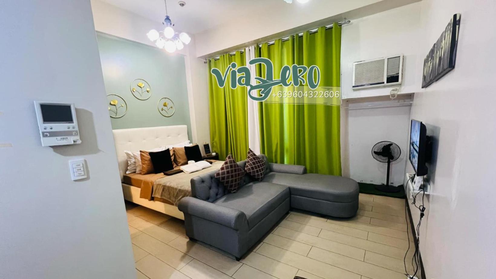 One Palm Tree Villas Condominium - Studio 2Nd Fl With Balcony - Across Terminal 3 Airport Pasay Exterior photo